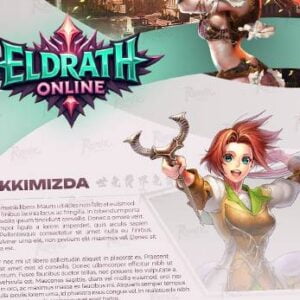 Eldrath Online Silkroad Afiş Tasarım